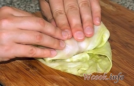 Голубцы из свежей капусты